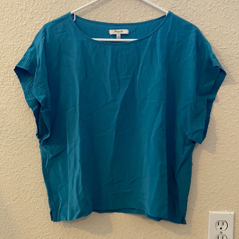 Madewell silk top